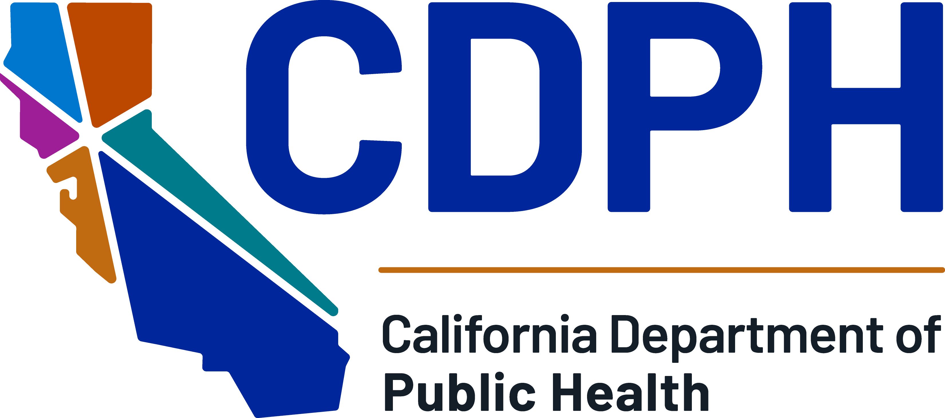 California Department of Public Health logo - home